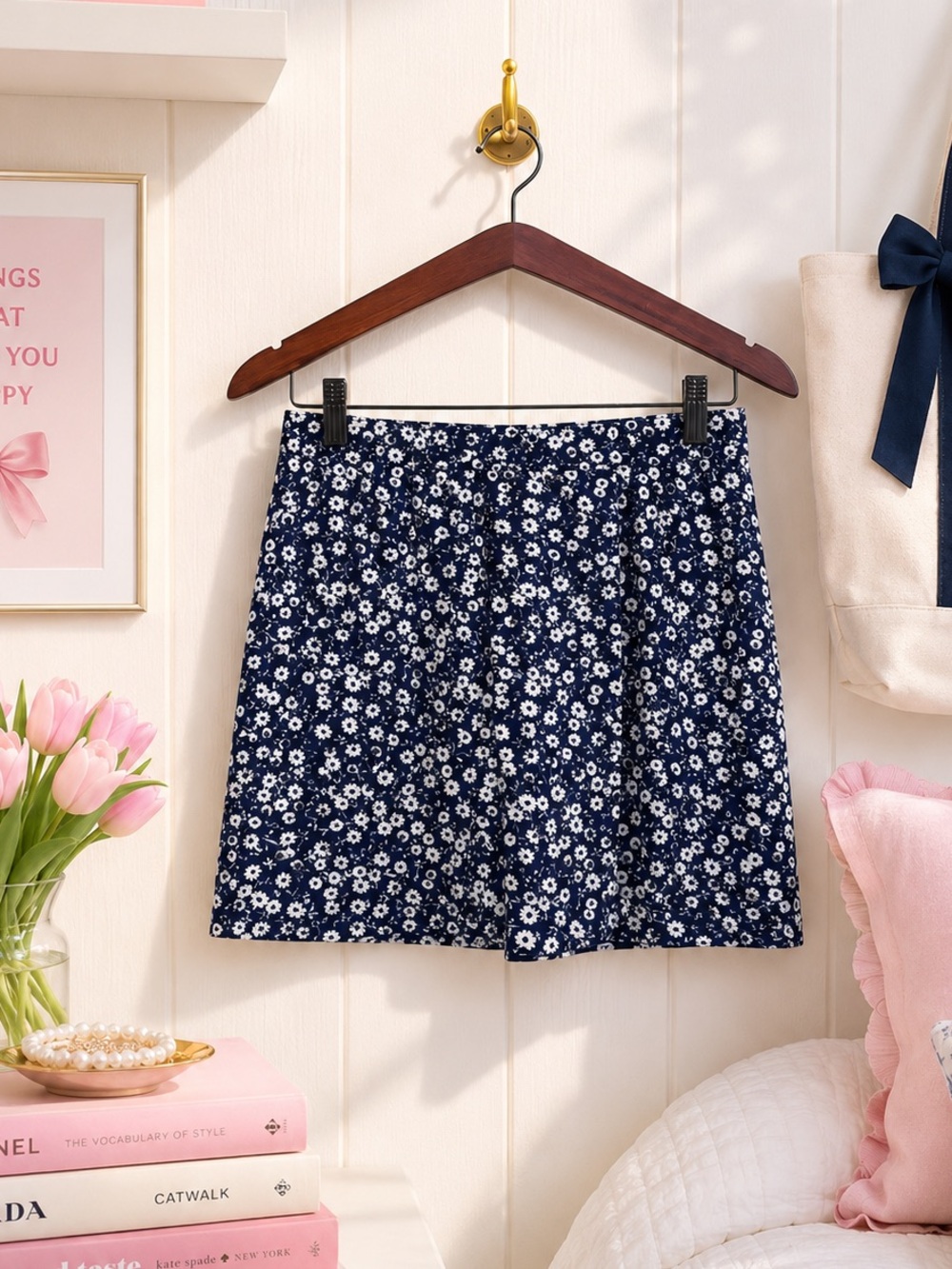 *SHEIN black and white skirt - very thin material